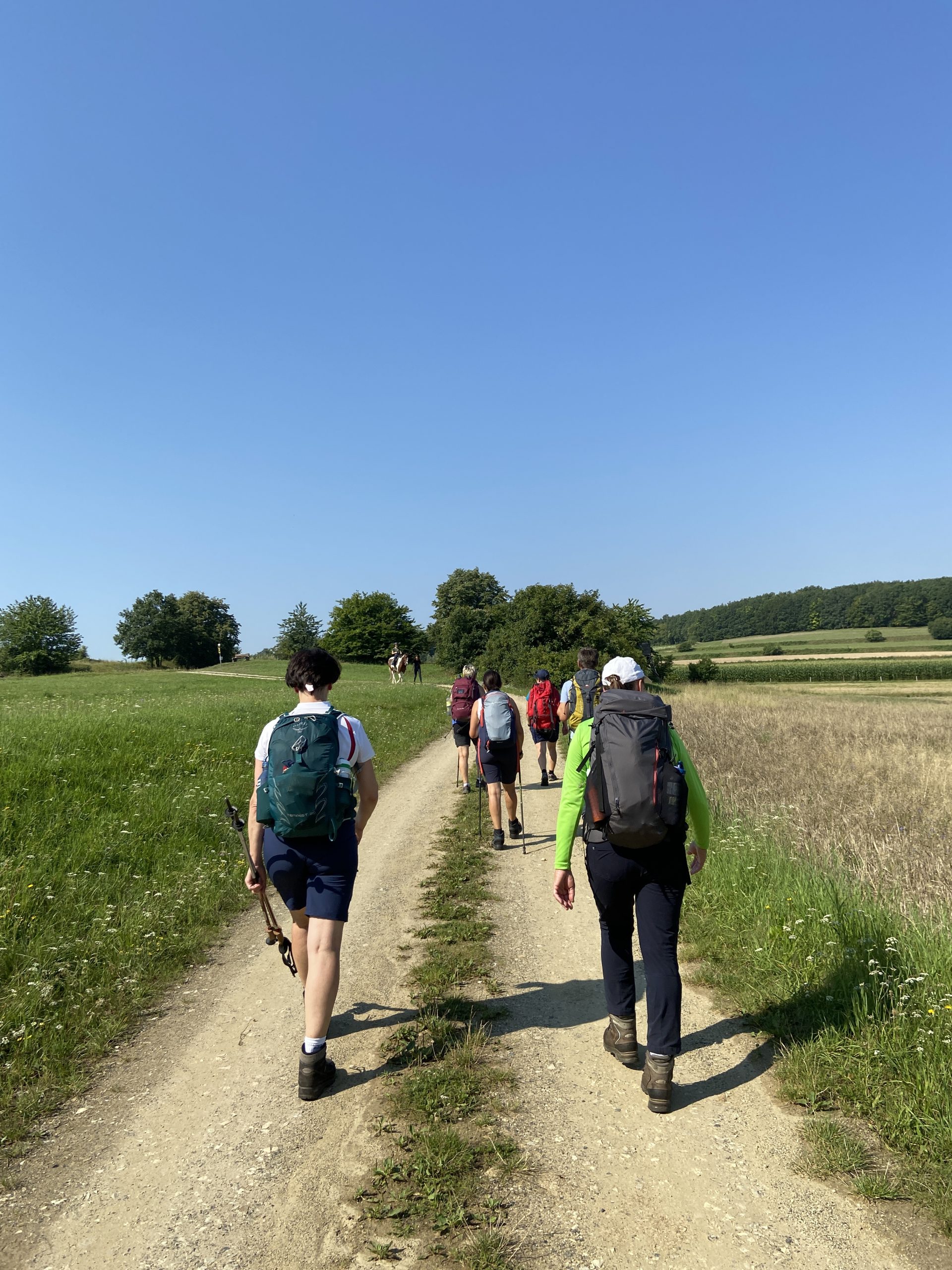 Menschen beim Wandern